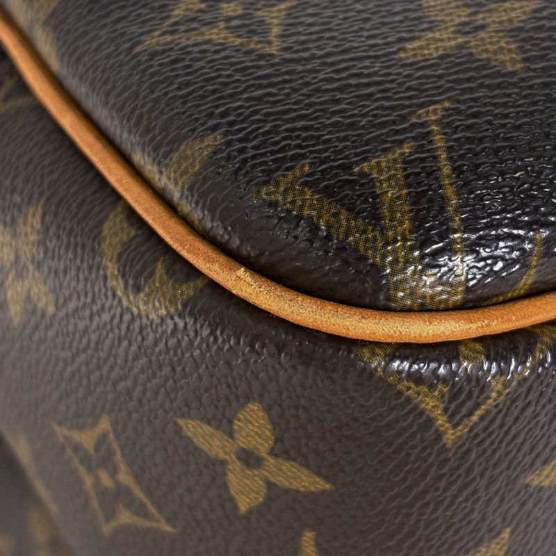 Louis Vuitton Reporter PM Crossbody Shoulder Bag Monogram Brown