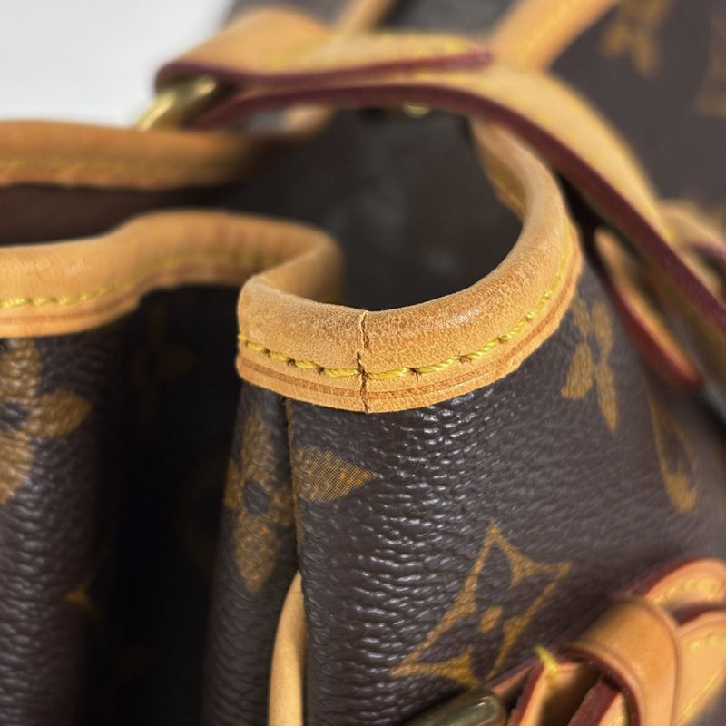 Louis Vuitton Batignolles Oriental Shoulder Bag Tote Monogram Brown