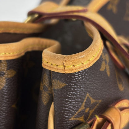 Louis Vuitton Batignolles Oriental Shoulder Bag Tote Monogram Brown