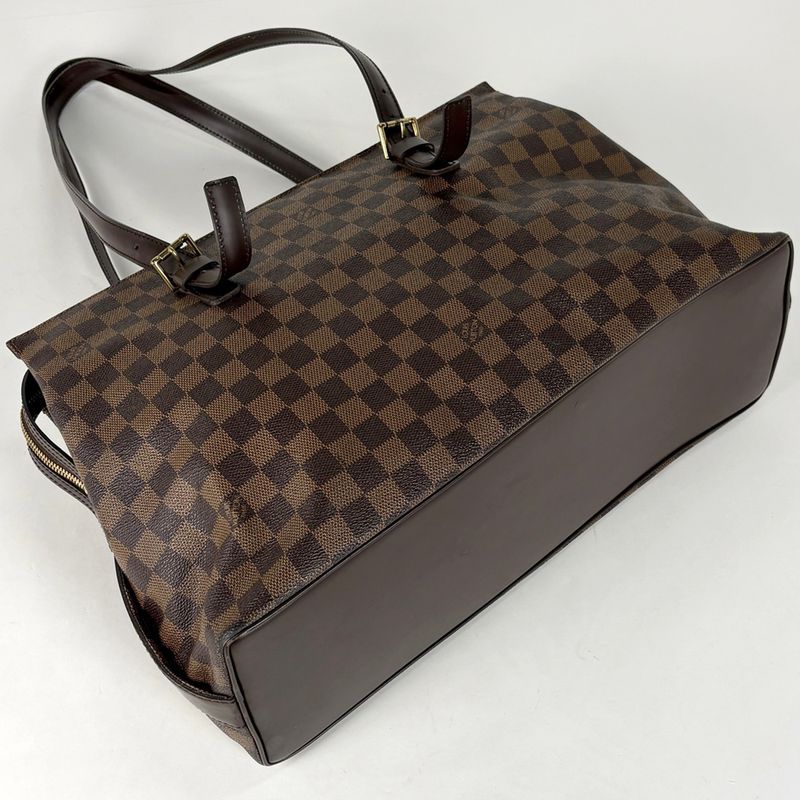 Louis Vuitton Chelsea Tote Shoulder Damier Brown