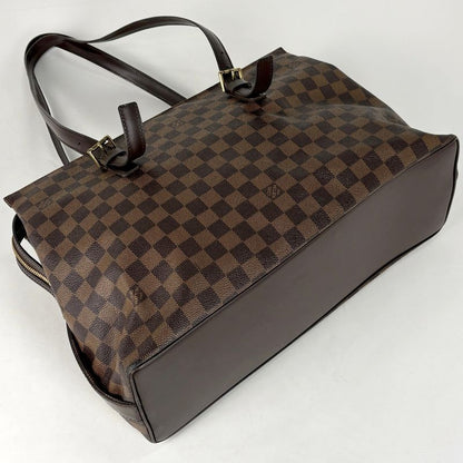 Louis Vuitton Chelsea Tote Shoulder Damier Brown