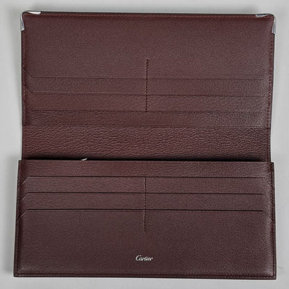 Cartier Must Wallet Bifold Leather Black