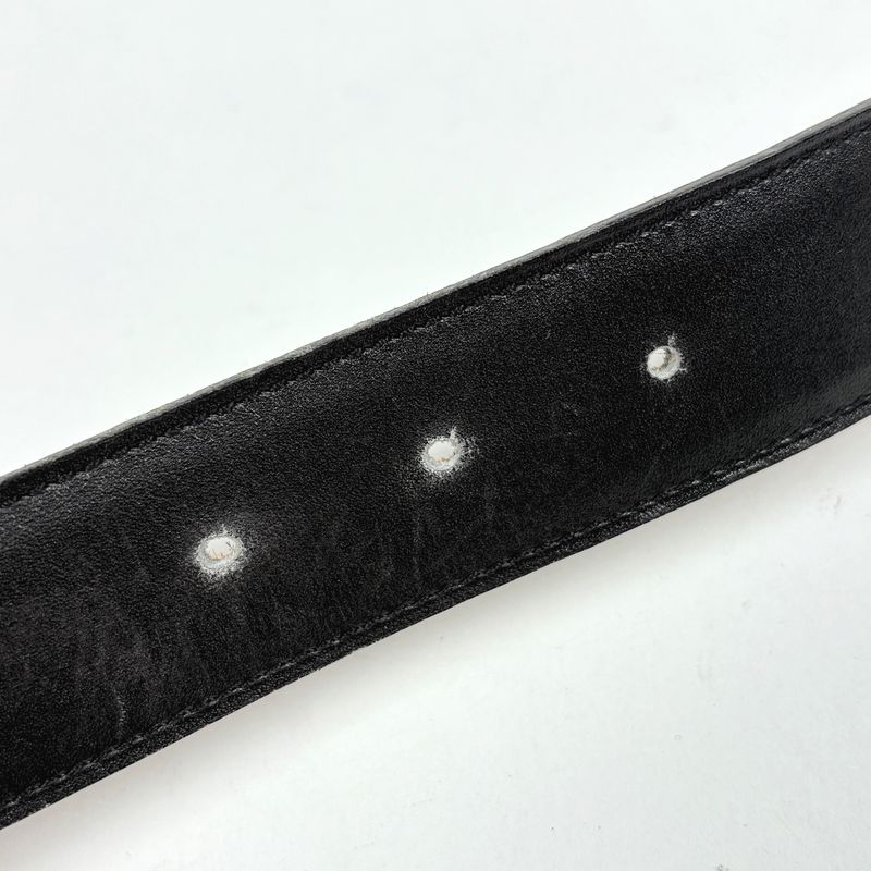 Hermes Constance Reversible Belt Box Calf Courchevel Black Gold
