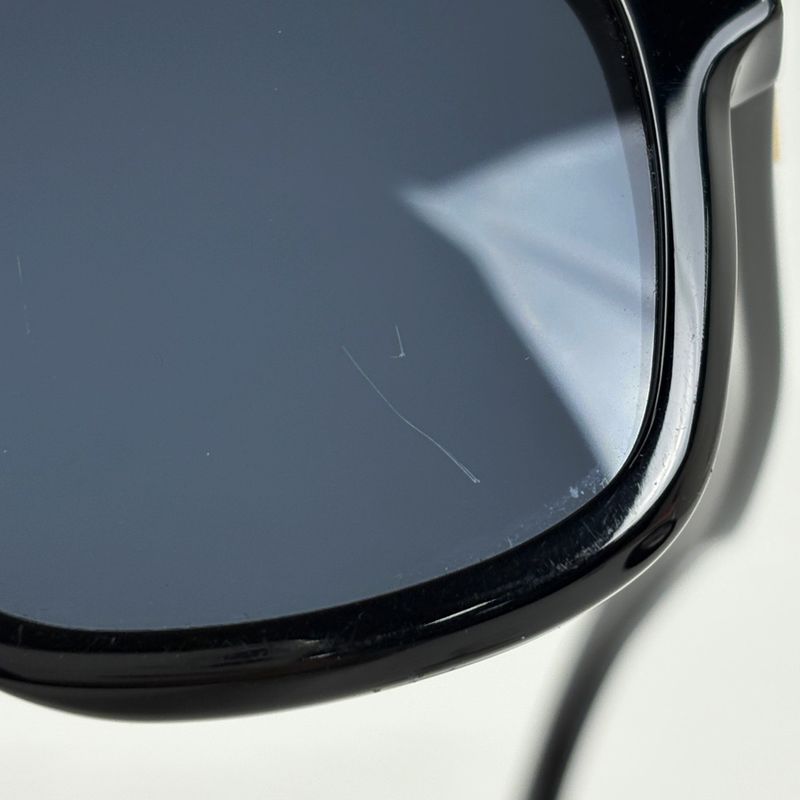 Louis Vuitton LV Confidence Square Eyewear Sunglasses Plastic Black