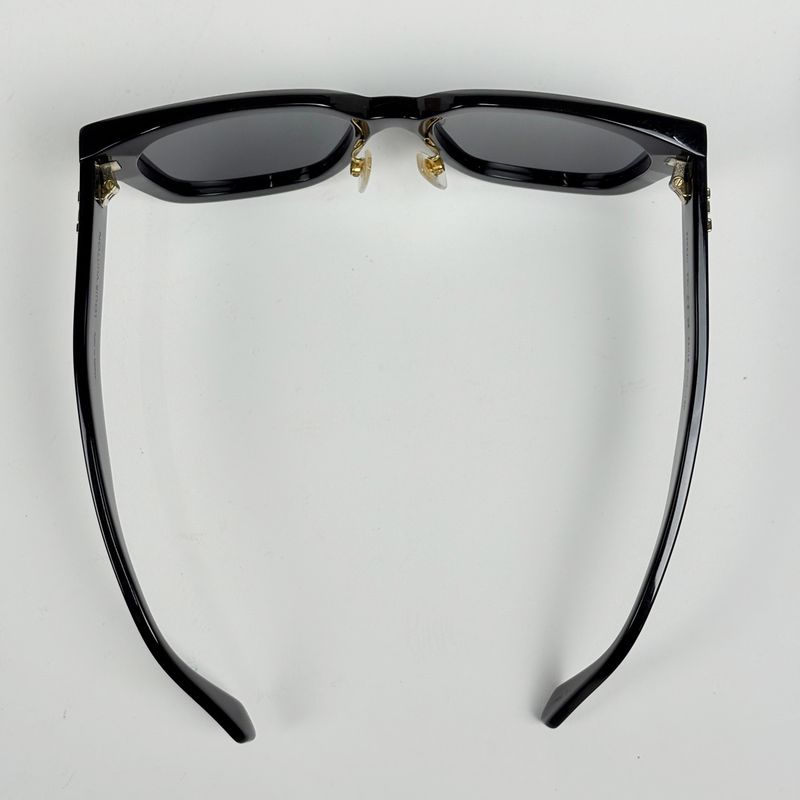 Louis Vuitton LV Confidence Square Eyewear Sunglasses Plastic Black