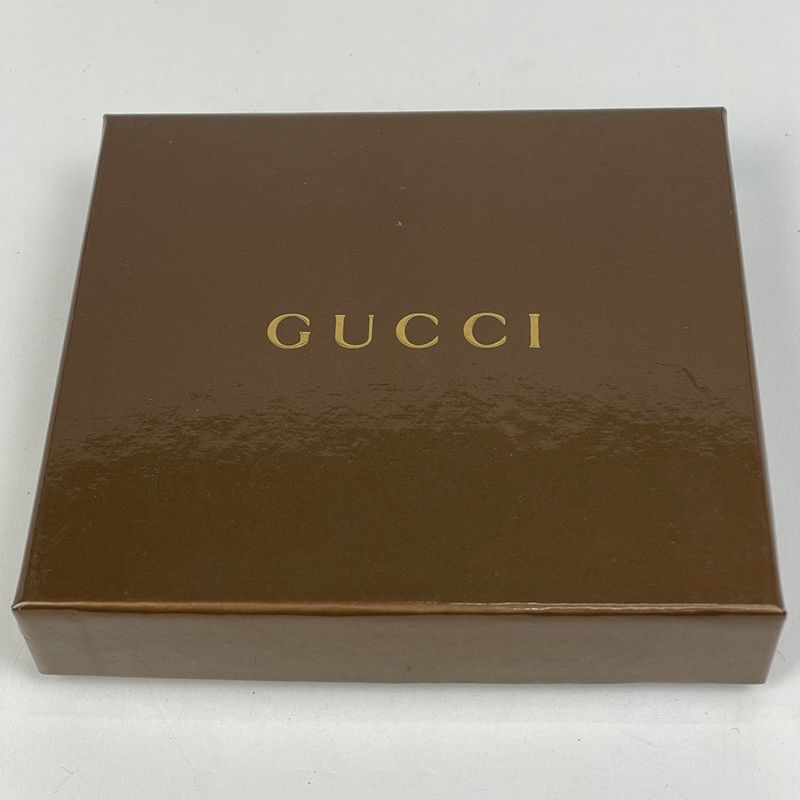 Gucci Guccissima Coin Purse Signature Heart Case Leather Purple