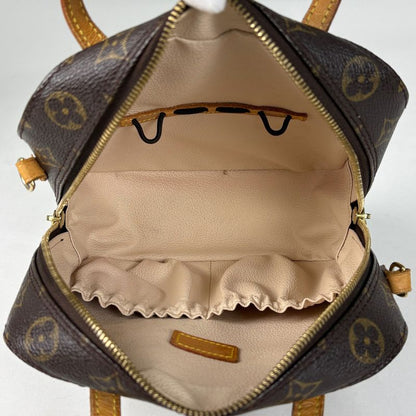 Louis Vuitton Spontini Shoulder Bag Crossbody 2-Way Monogram Brown