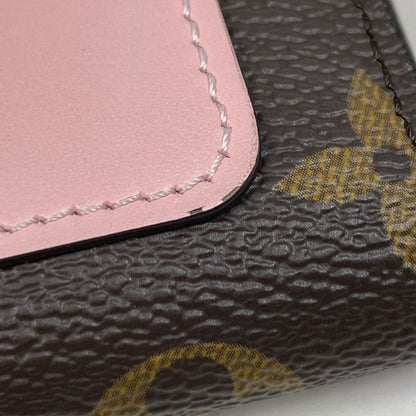 Louis Vuitton Portefeuille Juliette Zip Around Bifold Wallet Monogram Brown
