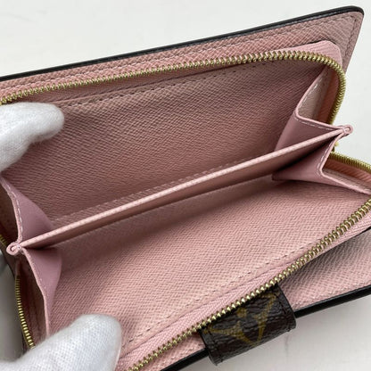 Louis Vuitton Portefeuille Juliette Zip Around Bifold Wallet Monogram Brown