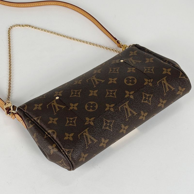 Louis Vuitton Favorite MM 2-Way Shoulder Bag Monogram Brown