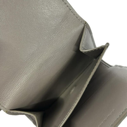Celine Trifold Wallet Small Gray Beige