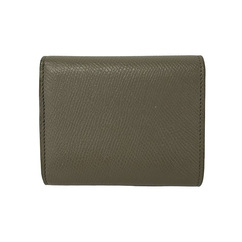Celine Trifold Wallet Small Gray Beige