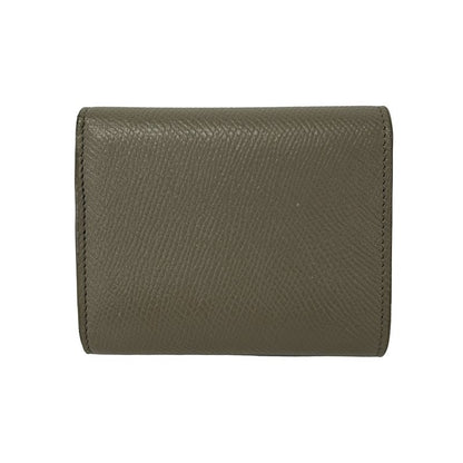 Celine Trifold Wallet Small Gray Beige