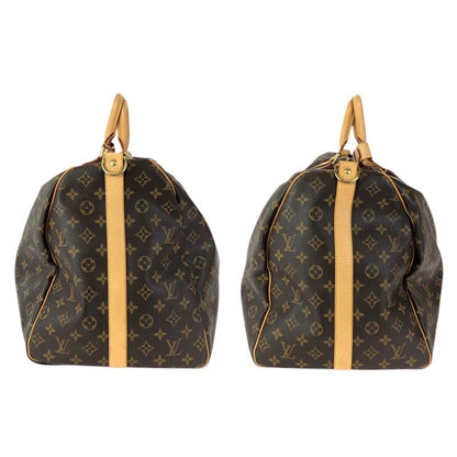Louis Vuitton Monogram Keepall Bandouliere 60 2-Way Brown Gold Boston Bag