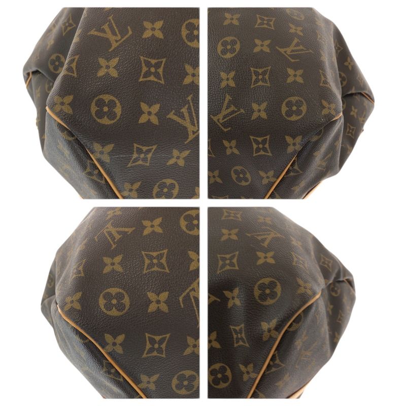 Louis Vuitton Monogram Keepall Bandouliere 60 2-Way Brown Gold Boston Bag