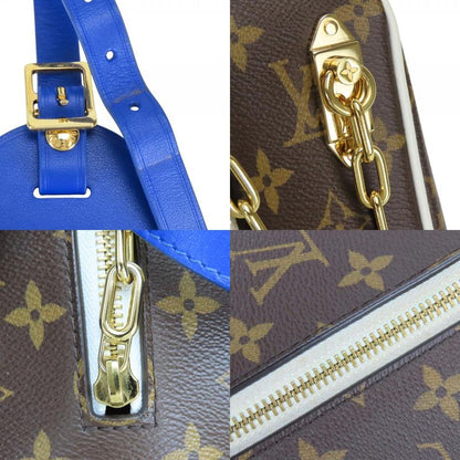 Louis Vuitton Handbag Nba Drop Kit Monogram Brown Blue Nba Collaboration Initial