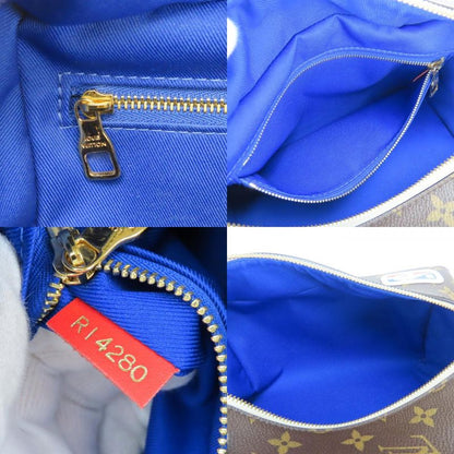 Louis Vuitton Handbag Nba Drop Kit Monogram Brown Blue Nba Collaboration Initial