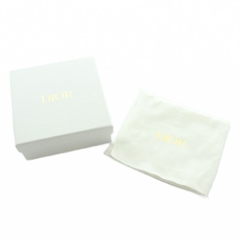 Dior le Jolie Dahlia Wallet Bifold Coin Purse Cannage Stitching Light Pink