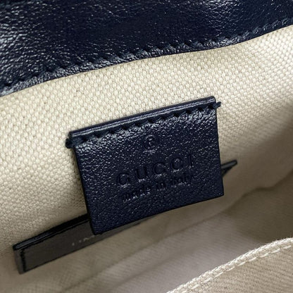 Gucci Handbag GG Marmont Mini Top Handle Bag Red Navy 52 Limited Edition Leather