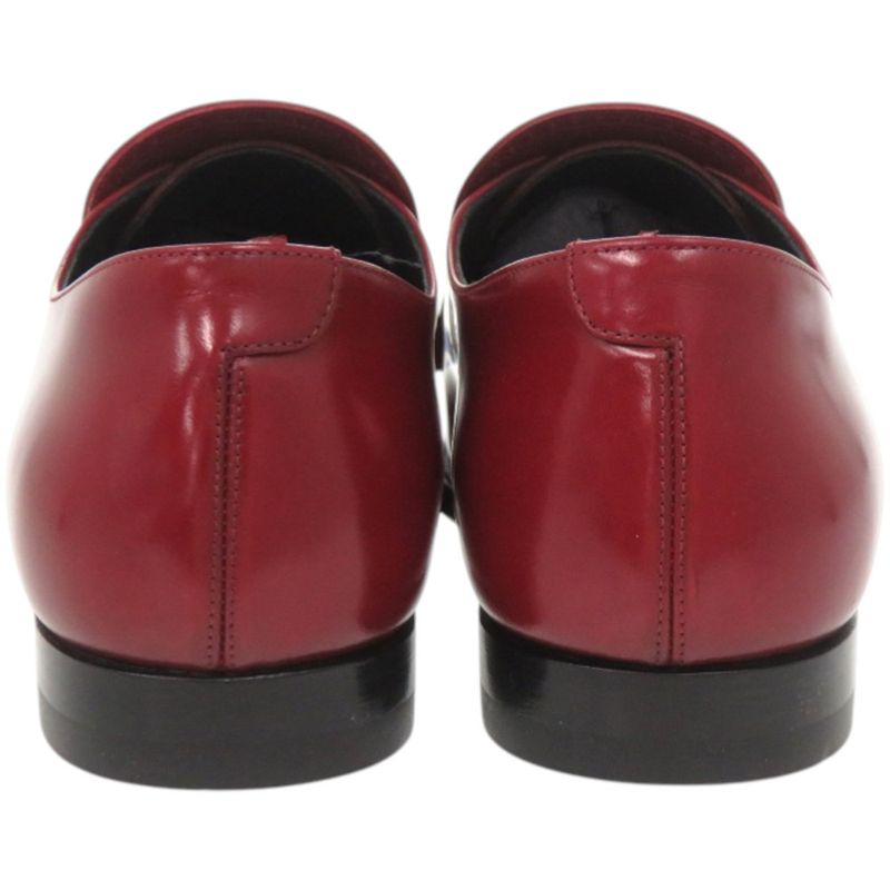 Celine Lofa Tassel Leather Red Shoes