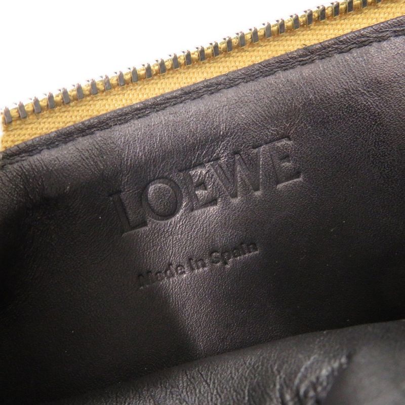 Loewe Puzzle Coin Card Holder Leather Multicolor Case