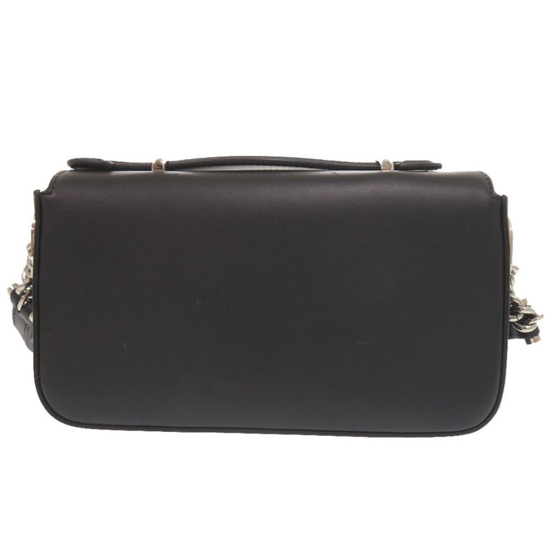 Gucci Petit GG Double Leather Black 2-Way Shoulder Bag