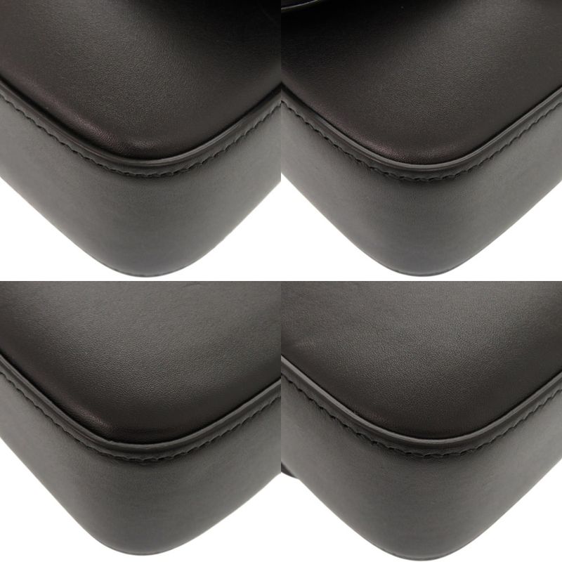 Gucci Petit GG Double Leather Black 2-Way Shoulder Bag