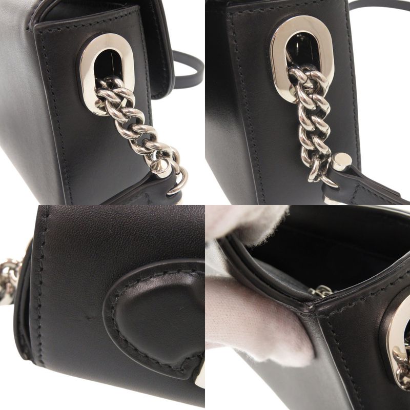 Gucci Petit GG Double Leather Black 2-Way Shoulder Bag