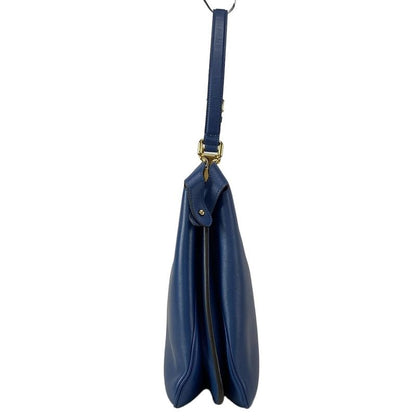 Fendi Handbag Peekaboo Soft Large Blue Leather