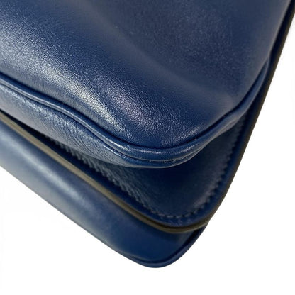 Fendi Handbag Peekaboo Soft Large Blue Leather