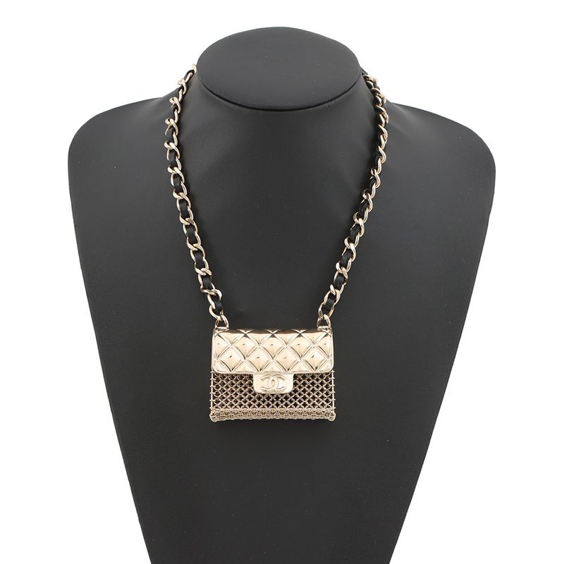 Chanel Necklace Quilted Bag