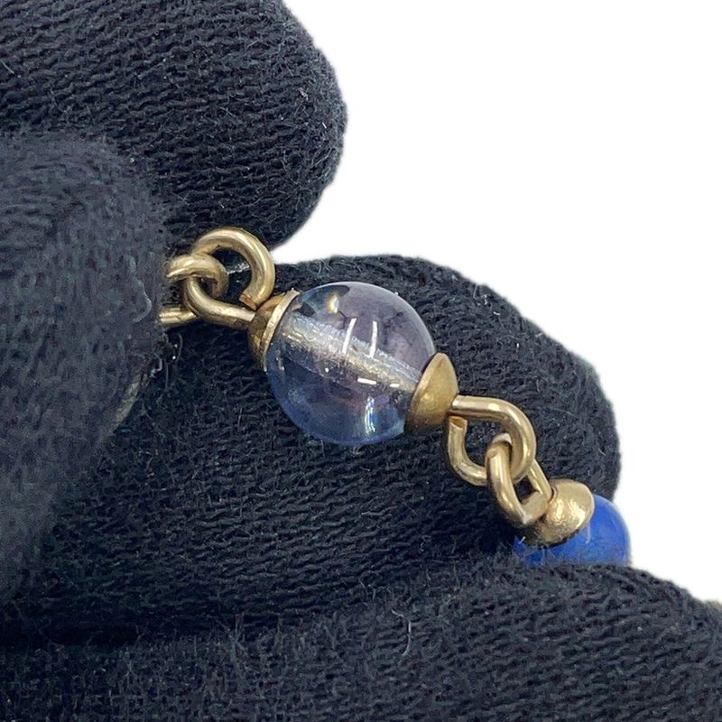 Chanel Earrings CC Logo Swing Rhinestone Faux Pearl Color Stone