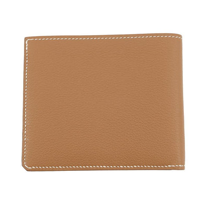 Hermes Bifold Wallet Series Compact Gold Silver