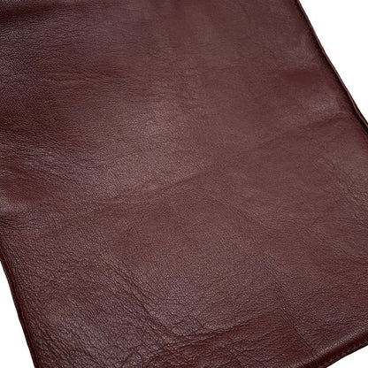 Hermes Shoulder Bag Tu de Bordeaux Silver Leather