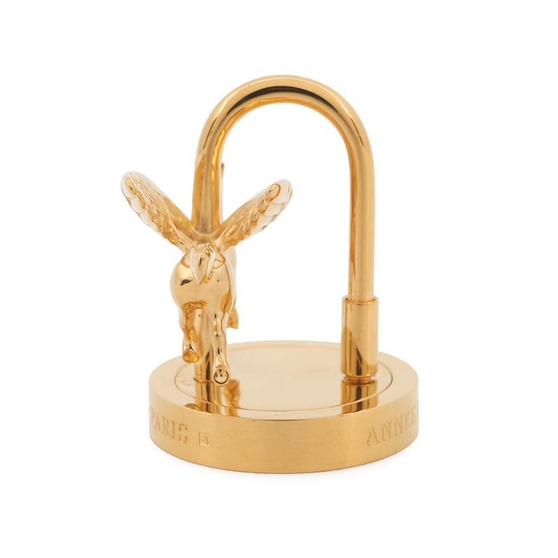 Hermes Cadena Annedans Pegasus Limited Charm Key Holder Keychain