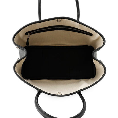 Hermes Tote Garden Party TPM Black Silver Negonda