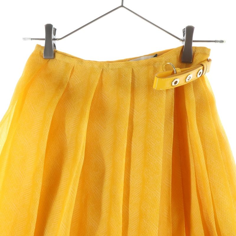 Fendi Belt Skirt Belts Yellow