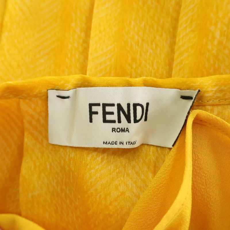 Fendi Belt Skirt Belts Yellow