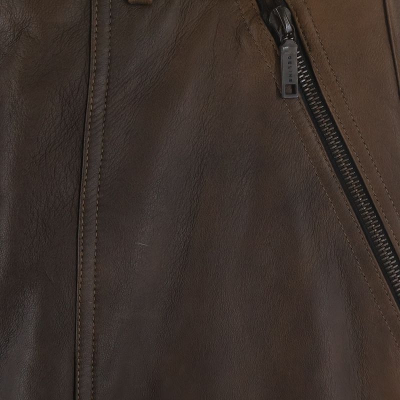 Celine Zip Skirt Brown