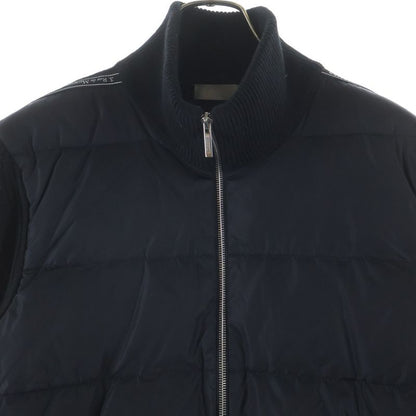 Dior Atelier Fay Cles Eared High Neck Knit Jacket Black