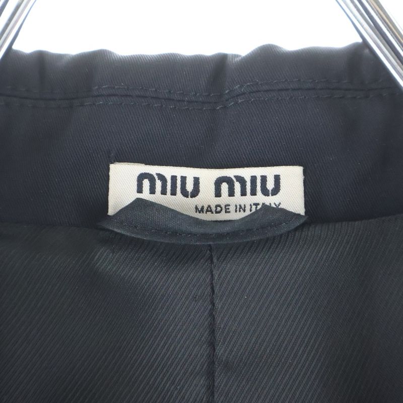 Miu Layered Jacket Black