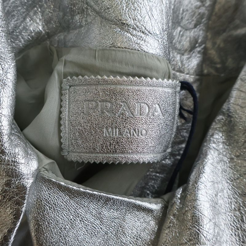 Prada Belt Vest Silver