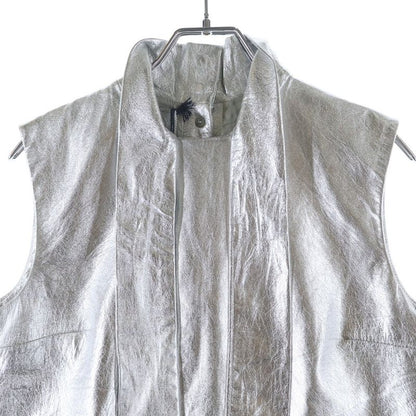 Prada Belt Vest Silver