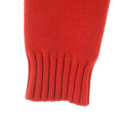 Celine Triomphe Logo Embroidery Cashmere Blend Long Sleeve Crew Neck Knit