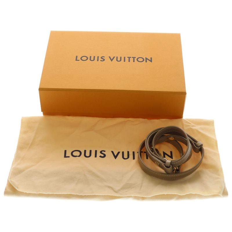 Louis Vuitton Monogram Embossed Cousin BB Mini Shoulder Bag Gold Leather