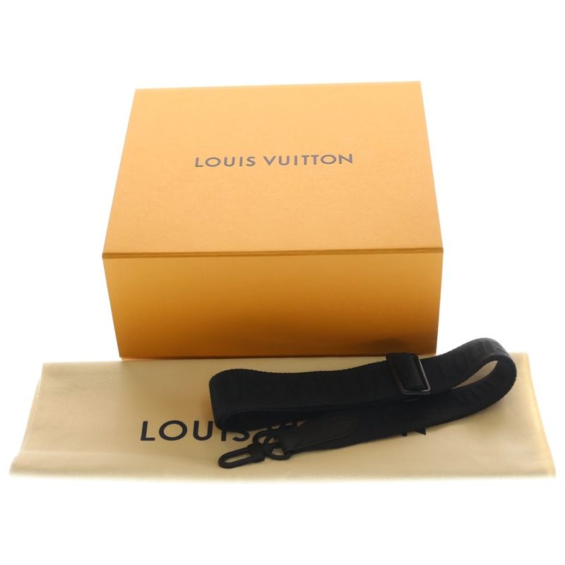 Louis Vuitton Keepall Bandouliere 25 Shoulder Bag Black