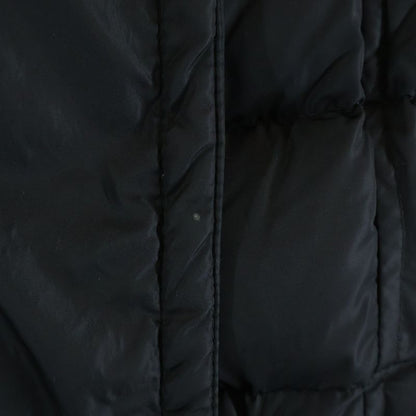 Moncler Grive Arm Logo Patch Hooded Down Coat Black