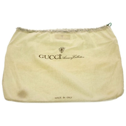 Gucci GG Supreme Leather Clutch Beige