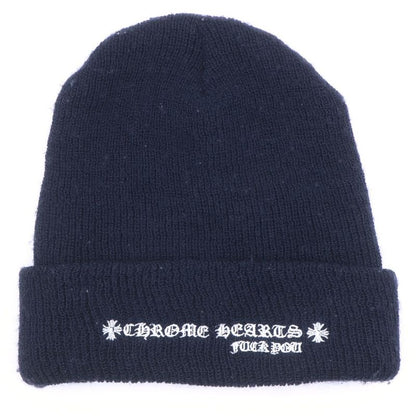 Chrome Hearts Wool Watch Cap Fuck You Cap CH Plus Fucku Embroidery Beanie Hat