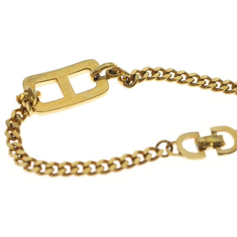 Dior CD Logo Chain Bracelet Gold